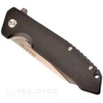 Сгъваем нож Dulotec K252 - дръжка от полимер G10 и D2 инструментална стомана » Dulotec.BG