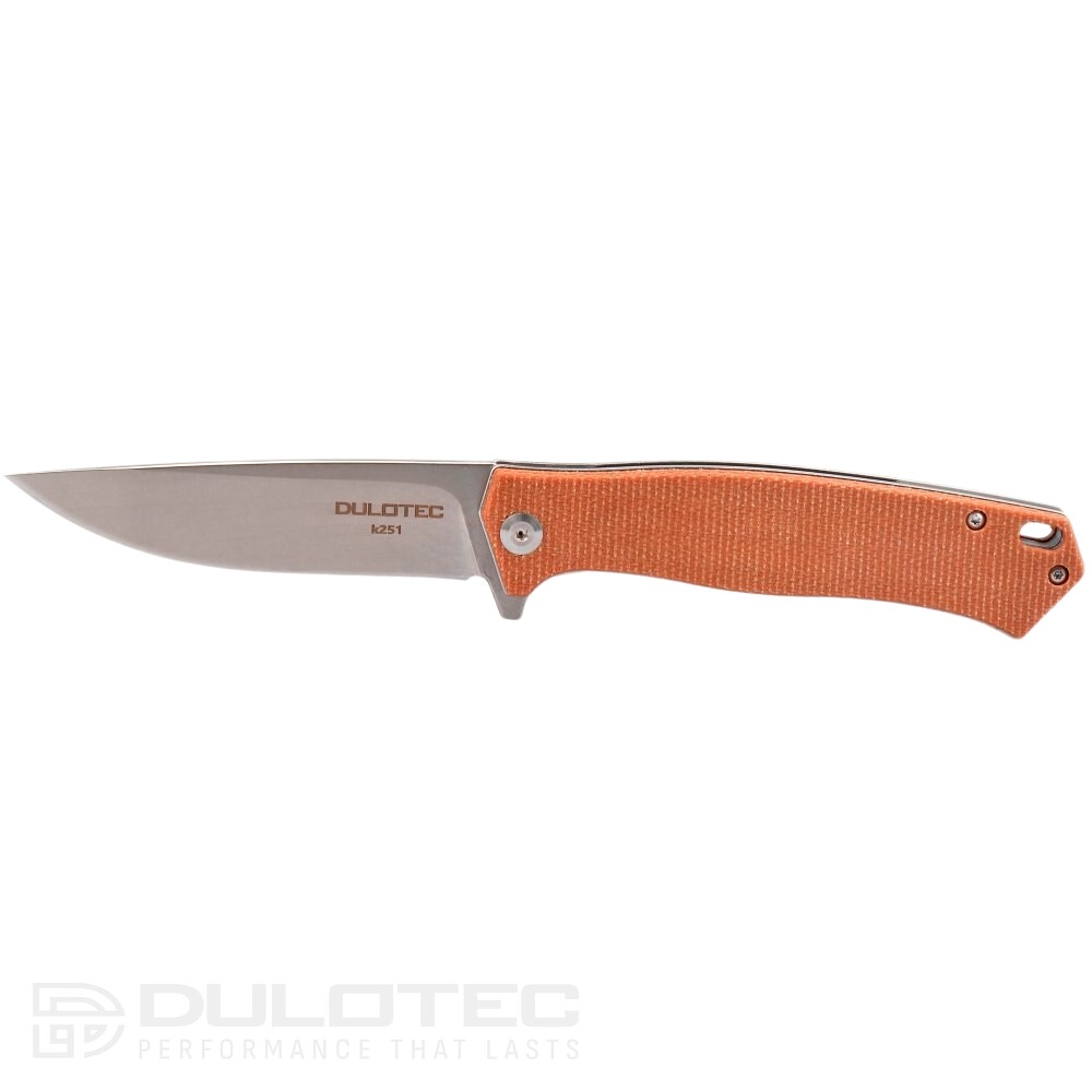 Сгъваем нож Dulotec K251-BR - дръжка от Micarta и D2 инструментална стомана » Dulotec.BG Сгъваем нож Dulotec K251-BR - дръжка от Micarta и D2 инструментална стомана » Dulotec.BG
