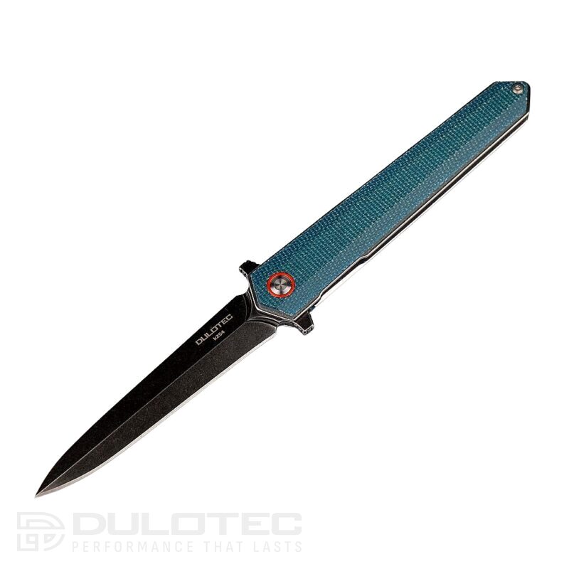 Сгъваем нож Dulotec K254-BL - дръжка от Micarta и 8Cr неръждаема стомана » Dulotec.BG
