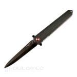 Сгъваем нож Dulotec K254-BK - дръжка от Micarta и 8Cr неръждаема стомана » Dulotec.BG