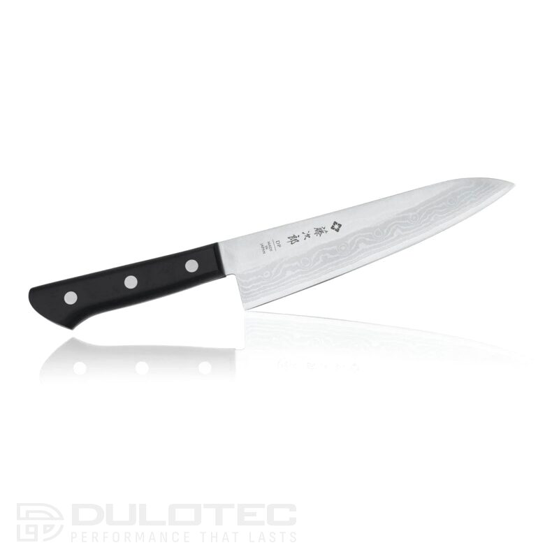 Кухненски нож Tojiro DP Damascus Chef Knife 180мм F-332 - VG10 - ламинат 37 пласта » Dulotec.BG