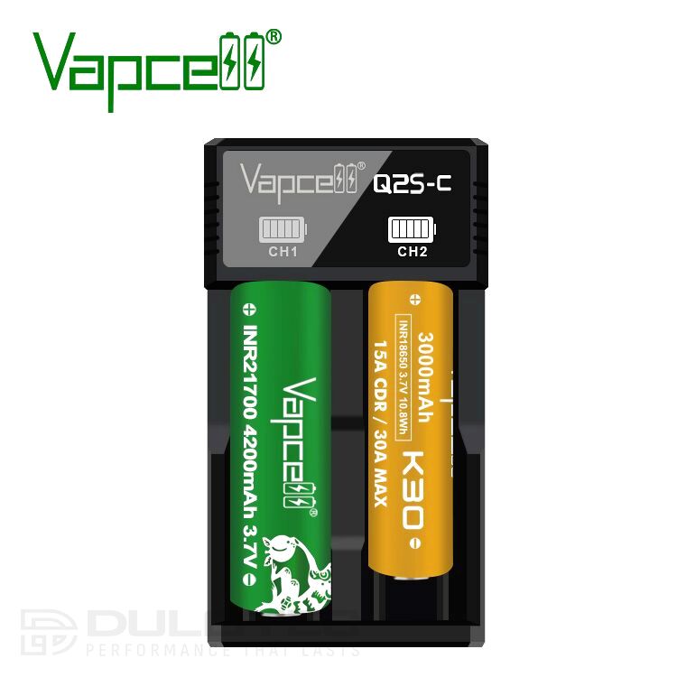 Зарядно устройство Vapcell Q2S-C » Dulotec.BG