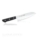 Кухненски нож Tojiro DP Damascus Santoku Knife 170мм F-331 - VG10 - ламинат 37 пласта » Dulotec.BG