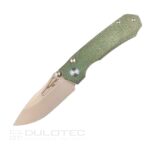 Сгъваем нож Dulotec K261-BK дръжка от G10 с карбоново покритие и D2 стомана » Dulotec.BG