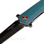 Сгъваем нож Dulotec K254-BL - дръжка от Micarta и 8Cr неръждаема стомана » Dulotec.BG