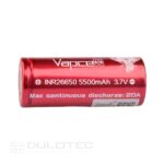 Батерия Vapcell 26650 5500mAh 20A » Dulotec.BG