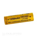 Батерия Vapcell 14500 F12 1250mAh 3A » Dulotec.BG