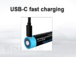 Батерия Vapcell P1422A 14500 2250mAh 1.5V AA със защита и USB-C зареждане » Dulotec.BG