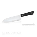 Кухненски нож Tojiro DP Damascus Santoku Knife 170мм F-331 - VG10 - ламинат 37 пласта » Dulotec.BG