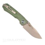 Сгъваем нож Dulotec K262-GN дръжка от Micarta и 14C28N неръждаема стомана » Dulotec.BG