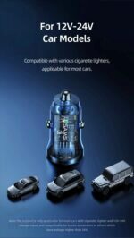 Зарядно за кола, USAMS US-CC162 C31 15W, 2 изхода А+А CC162CC01 » Dulotec.BG Зарядно за кола, USAMS US-CC162 C31 15W, 2 изхода А+А CC162CC01 » Dulotec.BG