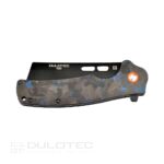 Сгъваем нож Dulotec K261-BL дръжка от G10 с карбоново покритие и D2 стомана » Dulotec.BG