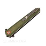 Сгъваем нож Dulotec K254-GN - дръжка от Micarta и 8Cr неръждаема стомана » Dulotec.BG