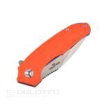 Сгъваем нож Dulotec K263-OR дръжка от G10 и D2 стомана » Dulotec.BG