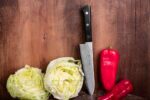 Кухненски нож Tojiro DP Damascus Chef Knife 180мм F-332 - VG10 - ламинат 37 пласта » Dulotec.BG