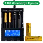 Батерия Vapcell 14500 F12 1250mAh 3A » Dulotec.BG