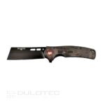 Сгъваем нож Dulotec K261-BK дръжка от G10 с карбоново покритие и D2 стомана » Dulotec.BG