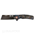 Сгъваем нож Dulotec K261-BL дръжка от G10 с карбоново покритие и D2 стомана » Dulotec.BG