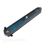 Сгъваем нож Dulotec K254-BL - дръжка от Micarta и 8Cr неръждаема стомана » Dulotec.BG