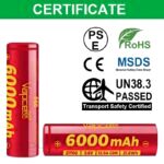 Батерия Vapcell F60 21700 6000mAh 12.5A » Dulotec.BG