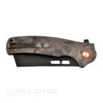 Сгъваем нож Dulotec K261-BK дръжка от G10 с карбоново покритие и D2 стомана » Dulotec.BG
