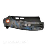 Сгъваем нож Dulotec K261-BL дръжка от G10 с карбоново покритие и D2 стомана » Dulotec.BG