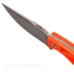 Ловен нож с фиксирано острие Dulotec К200 - олекотена дръжка от G10 и 14C28N неръждаема стомана » Dulotec.BG