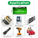 Батерия Vapcell 18350 F14 1400mАh 3A » Dulotec.BG