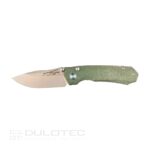 Сгъваем нож Dulotec K262-GN дръжка от Micarta и 14C28N неръждаема стомана » Dulotec.BG