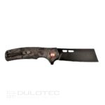 Сгъваем нож Dulotec K261-BK дръжка от G10 с карбоново покритие и D2 стомана » Dulotec.BG