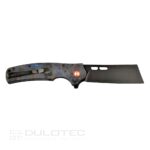 Сгъваем нож Dulotec K261-BL дръжка от G10 с карбоново покритие и D2 стомана » Dulotec.BG