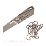 Сгъваем титаниев нож Dulotec K906 - сив » Dulotec.BG