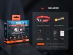 Челник Fenix HM65R-DT LED – замъглено лилав » Dulotec.BG