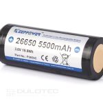 Батерия Keeppower 26650 6000mAh без защита високо разрядна » Dulotec.BG