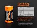 Батерия Fenix ARB-L16-700UP - 16340 700mAh » Dulotec.BG