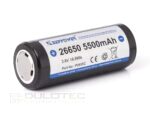Батерия Keeppower 26650 5500mAh със защита високо разрядна » Dulotec.BG