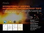Фенер Fenix WF30RE – искробезопасен » Dulotec.BG