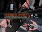 Фенер Fenix E03R V2.0 за ключодържател - сив » Dulotec.BG