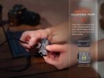Фенер Fenix E03R V2.0 за ключодържател - сив » Dulotec.BG