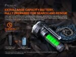Фенер Fenix LR80R, 18000 лумена, 1130 метра, ултра мощен » Dulotec.BG