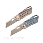 Сгъваем титаниев нож Dulotec K906 - син » Dulotec.BG