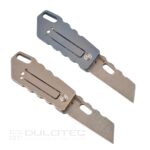 Сгъваем титаниев нож Dulotec K906 - син » Dulotec.BG