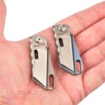 Сгъваем титаниев нож Dulotec K906 - син » Dulotec.BG