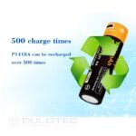 Батерия Vapcell P1418A 14500 1800mAh 1.5V със защита и Micro USB зареждане » Dulotec.BG