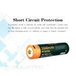 Батерия Vapcell P1835A 18650 3500mAh 10A със защита и Micro USB зареждане » Dulotec.BG