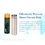 Батерия Vapcell P1835A 18650 3500mAh 10A със защита и Micro USB зареждане » Dulotec.BG