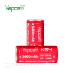 Батерия Vapcell K54 26650 5400mah 15A » Dulotec.BG