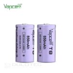 Батерия Vapcell 16340 T8 850mah 3A » Dulotec.BG
