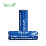 Батерия Vapcell 21700 5000mАh 12A » Dulotec.BG
