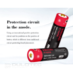 Батерия Vapcell P1409A 14500 950mAh със защита и Micro USB зареждане » Dulotec.BG